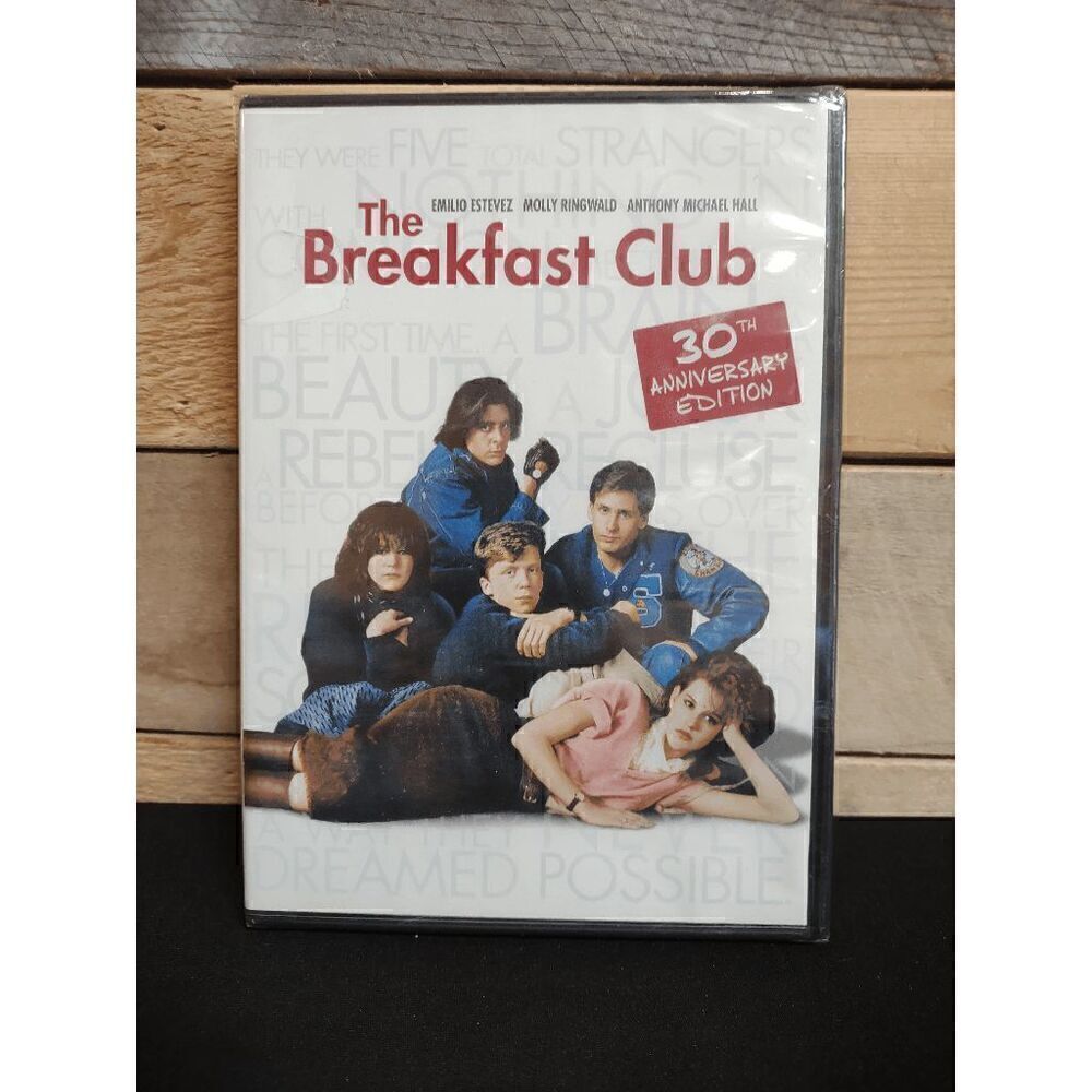 NEW & Sealed The Breakfast Club (30th Anniversary) DVD UPC # 025192274541